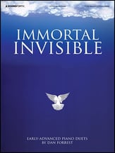 Immortal Invisible piano sheet music cover